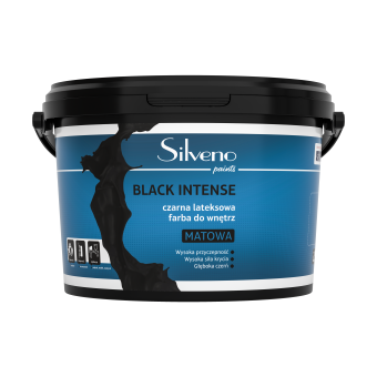 Black Intense - MATT - lateksowa farba do malowania wnętrz - 2,5l baza C