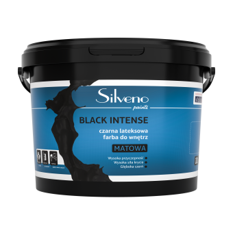 Black Intense - MATT - lateksowa farba do malowania wnętrz - 10l baza C